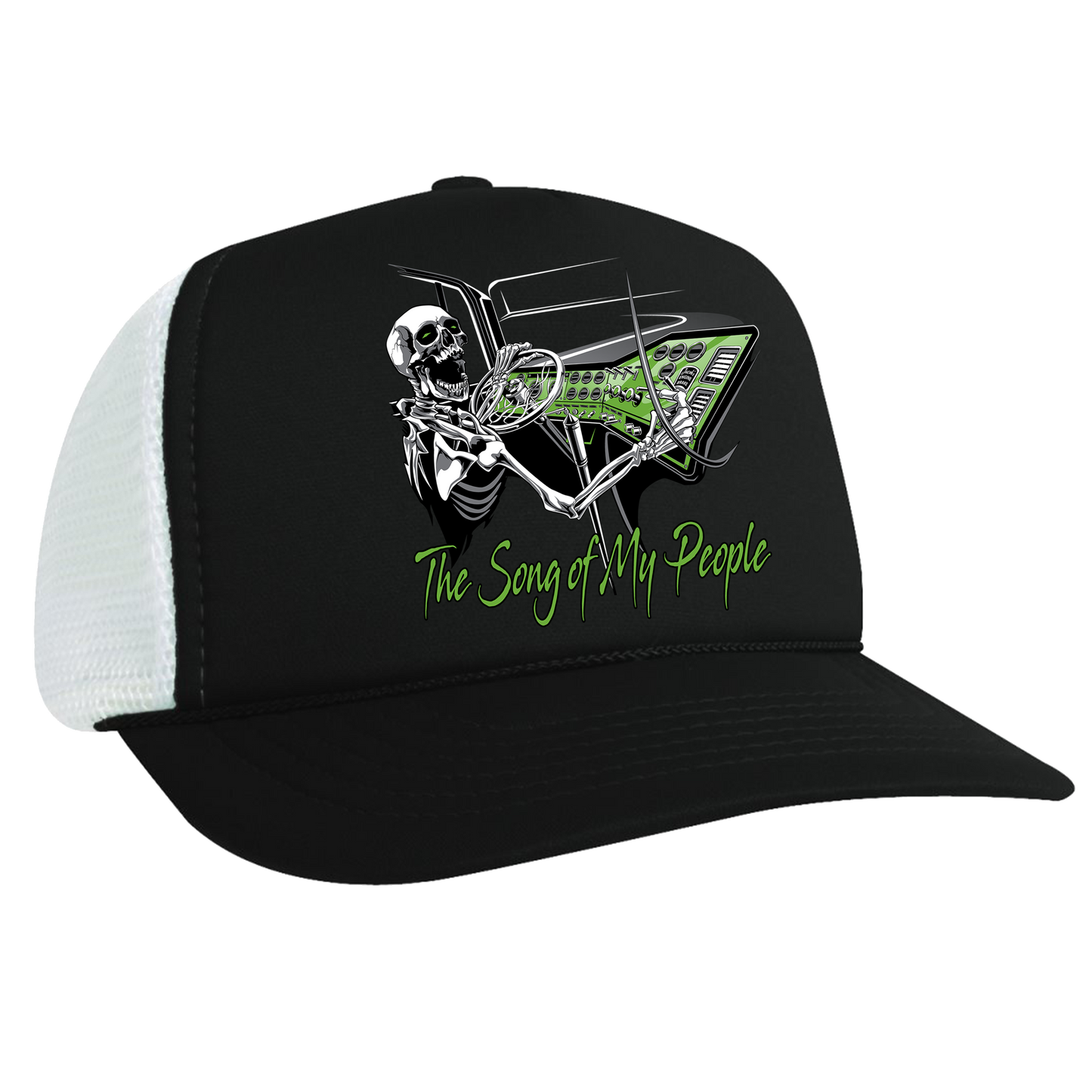 Song Of My People Diesel Life Poly Mesh Foam Trucker Cap - Diesel Life®