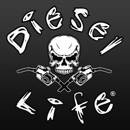 Diesel Life Center Glass Window Decal - Diesel Life®