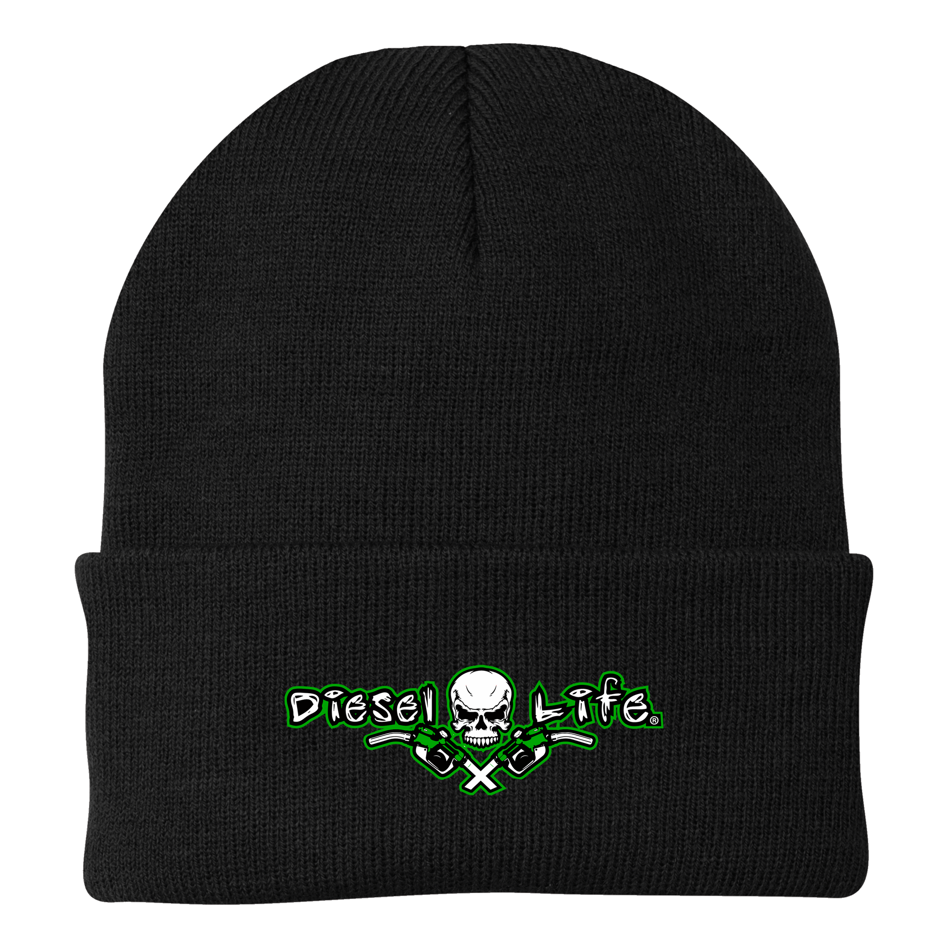 Diesel Life Beanie Black/Neon Yellow - Diesel Life®