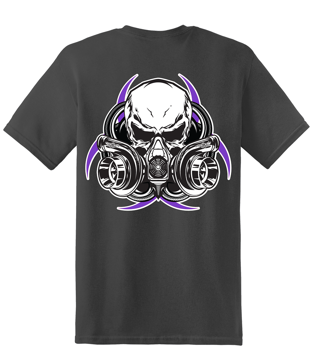 Women's Gas Mask Short Sleeve - Charcoal - Diesel Life®