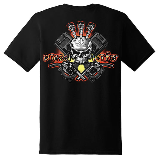 Injector Skull Short Sleeve - Black - Diesel Life®