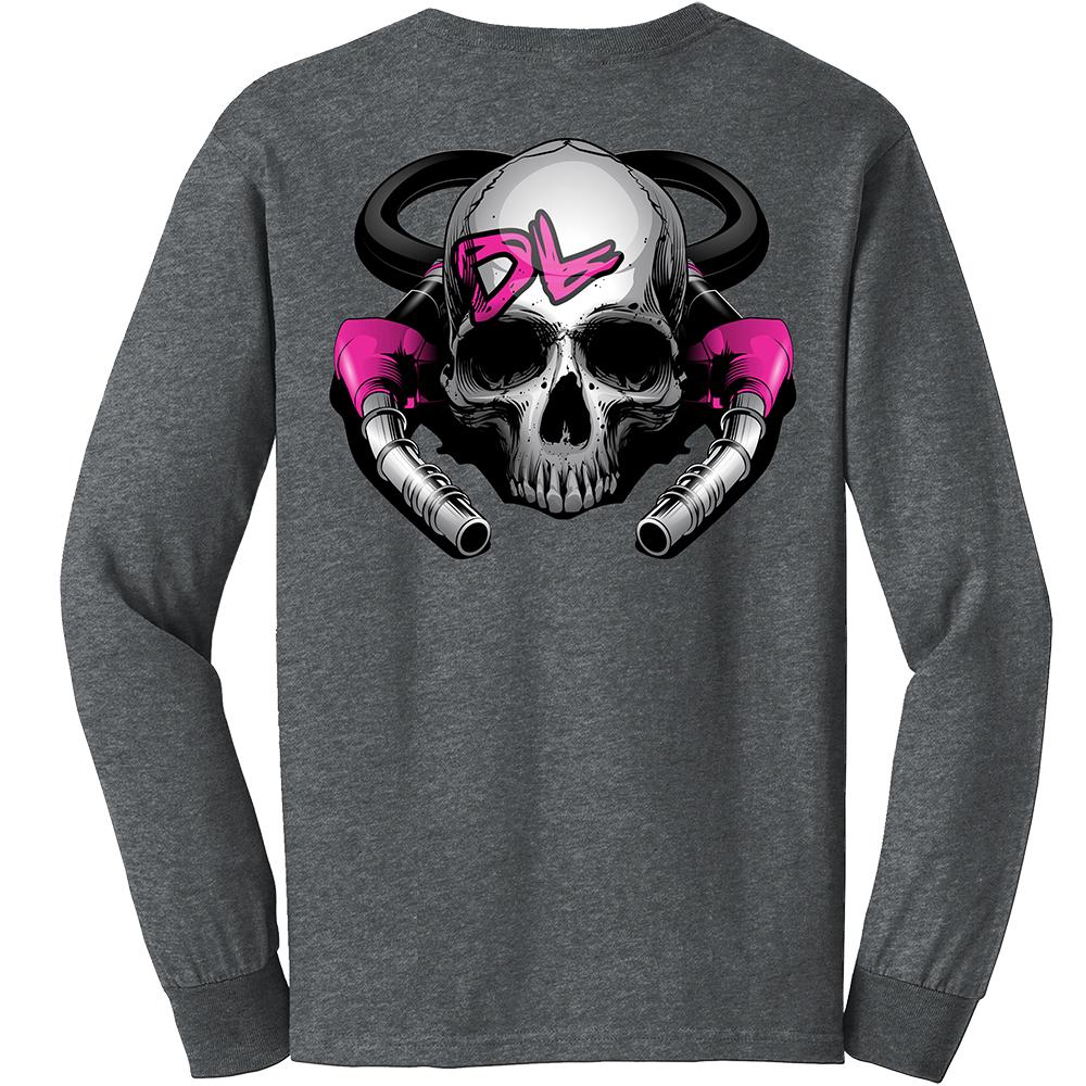 Ladies Diesel Life L/S Realistic Skull & Pumps T-Shirt - Diesel Life®