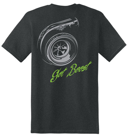 Turbo Short Sleeve T-Shirt - Tweed with Gray and Green Imprint - Diesel Life®