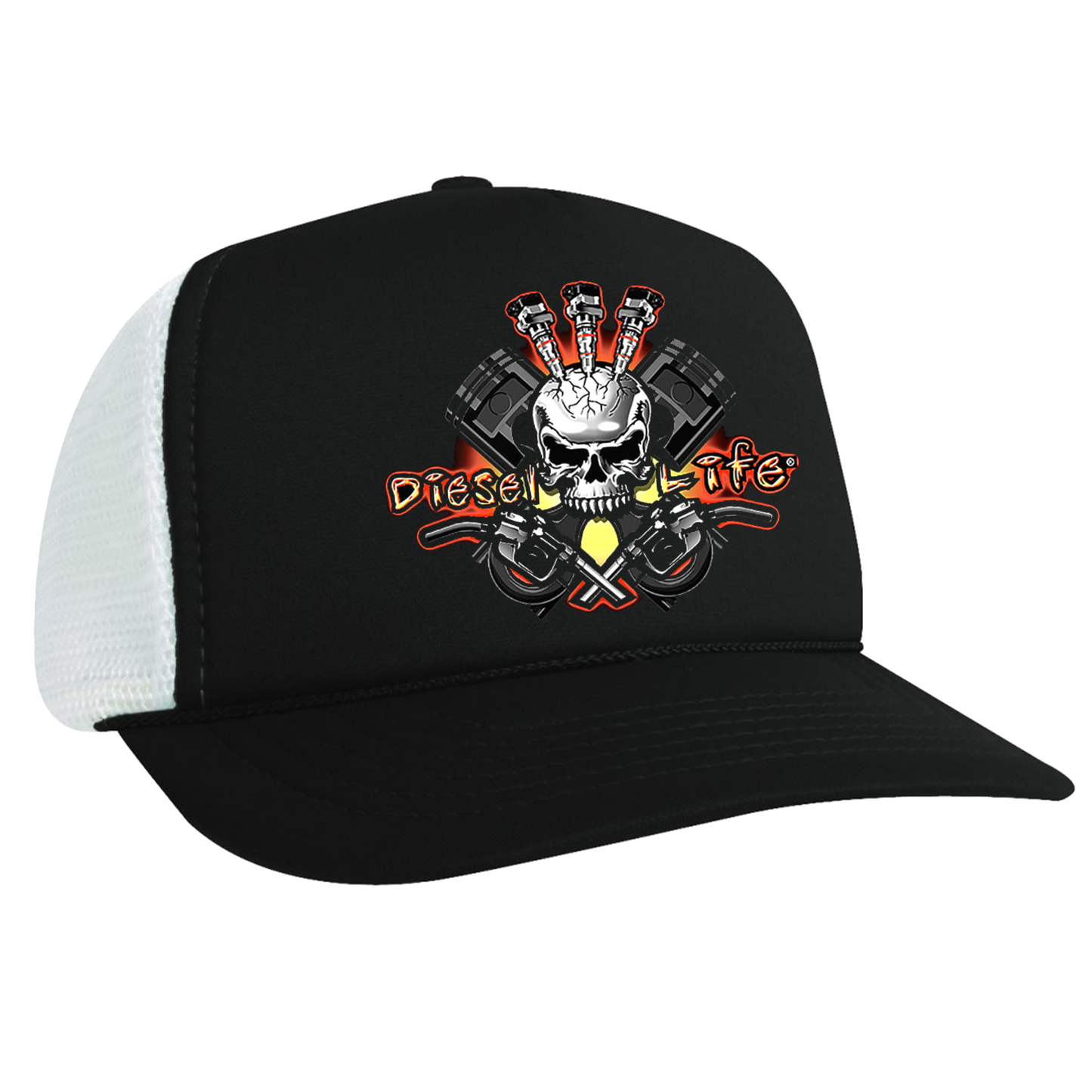 Diesel Life Injector Poly Foam Mesh Trucker Cap - Diesel Life®