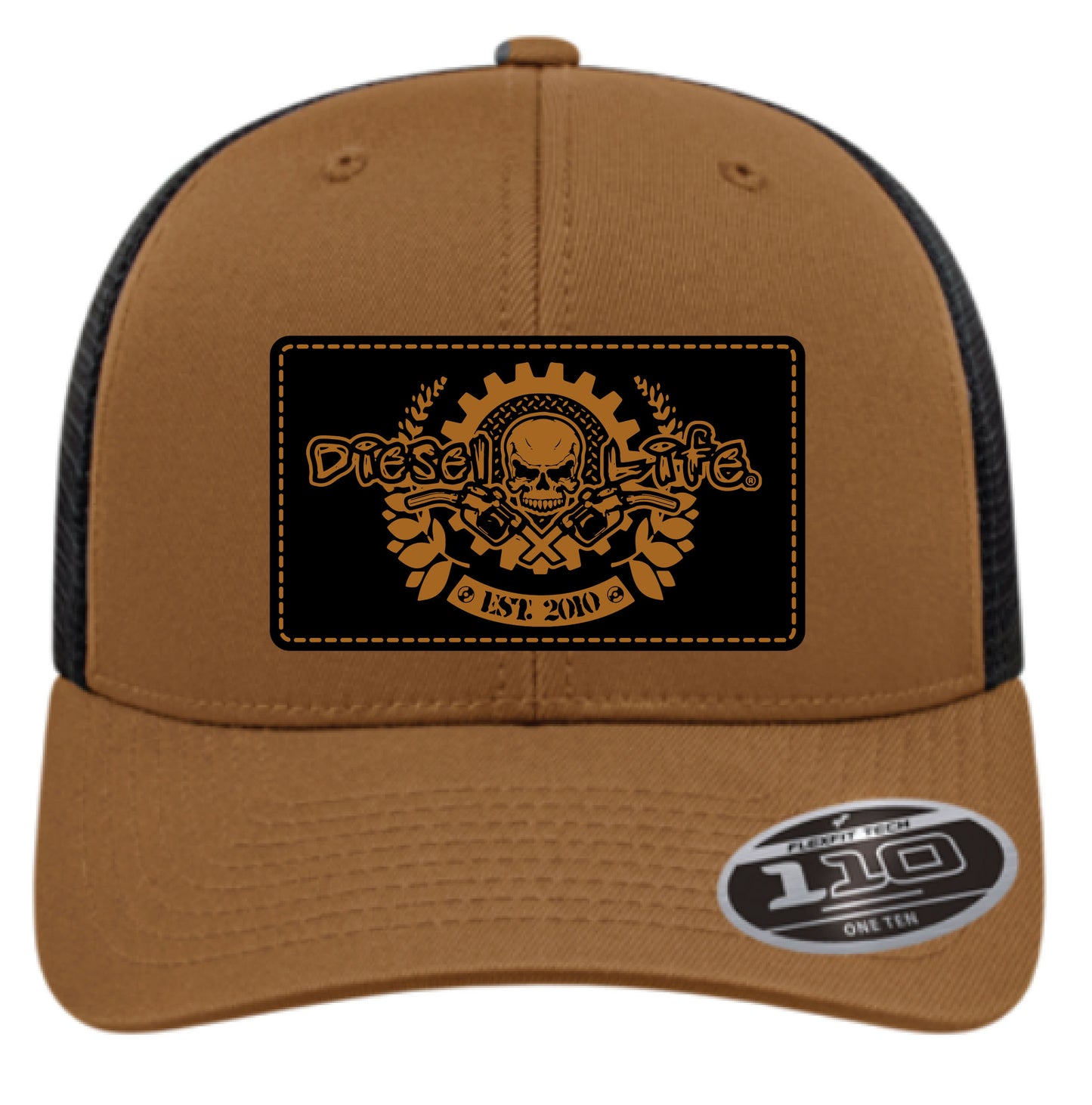 Snap Back Patch Hat - Carmel w/ Black