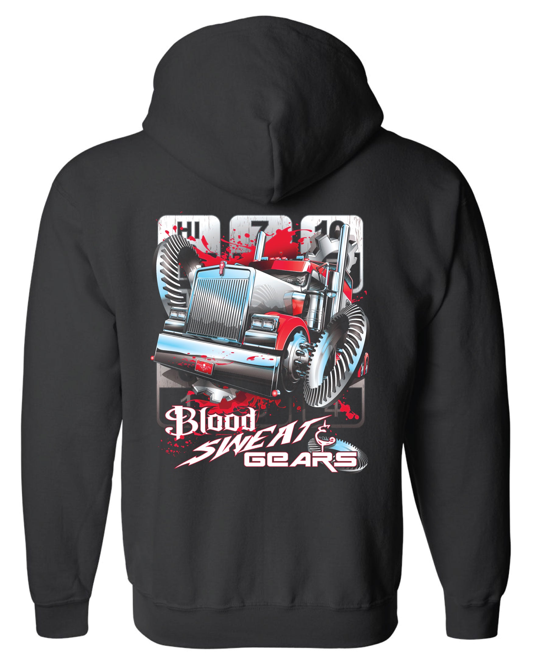 blood sweat and gears t shirt Blood Sweat & Gears Short Sleeve T-Shirt Medium / Zip Hoodie