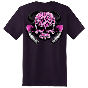 Becky's Skull & Pumps S/S Cheetah T-Shirt - Diesel Life®