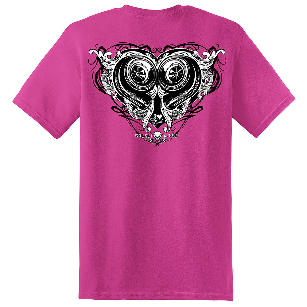 Ladies S/S I Heart Boost T-Shirt - Diesel Life®